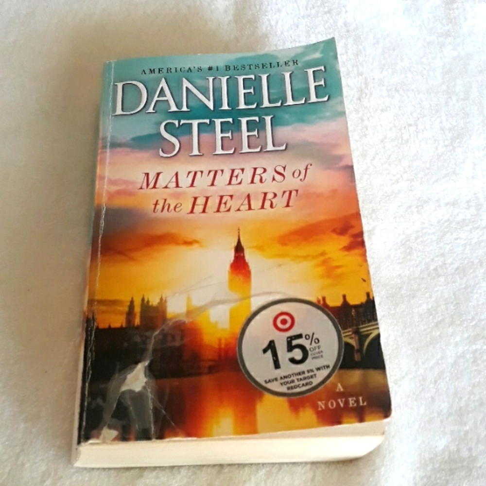 Danielle Steel's Matter Of The Heart paperback book written in 2009